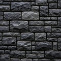 Dark Rustic Stone Wall Texture Background Royalty Free Stock Photo