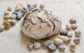 Dark rye bread Royalty Free Stock Photo