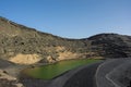 El Golfo, Lanzarote emerald green natural lake