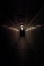 Dark Scary Hallway Royalty Free Stock Photo