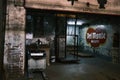 Dark, scary room of Yau Ma Tei Fruit Market, Hong King