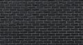 Dark seamless brick wall texture background Royalty Free Stock Photo