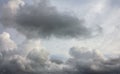 Dark sky and dramatic black cloud before rain Royalty Free Stock Photo