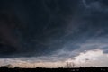 Dark sky with stormy clouds. Dramatic sky rain,Dark clouds before a thunder-storm Royalty Free Stock Photo
