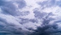 Dark sky with stormy clouds. Dramatic sky rain,Dark clouds before a thunder-storm Royalty Free Stock Photo