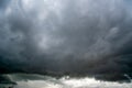 Dark sky with stormy clouds. Dramatic sky rain,Dark clouds before a thunder-storm Royalty Free Stock Photo