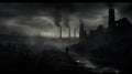 Dark Smoke And Steam: A Post-apocalyptic Uhd Image