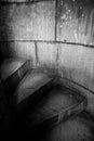 Dark stairs in the tower