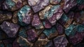 Dark stone mosaic background Royalty Free Stock Photo
