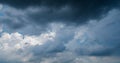 Dark storm clouds with background,Dark clouds before a thunder-storm