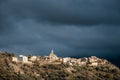 Village of Montemaggiore in Corsica Royalty Free Stock Photo