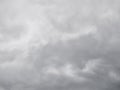 Ominous dark abstract storm clouds.Cloudy sky background. Black sky before thunder storm.