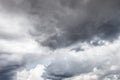 Dark storm clouds Royalty Free Stock Photo