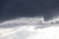 Dark storm clouds Royalty Free Stock Photo