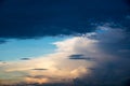 ,dark storm clouds, sky background,clouds with background. Royalty Free Stock Photo