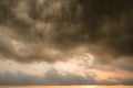 ,dark storm clouds, sky background,clouds with background. Royalty Free Stock Photo