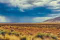 Dark storm clouds thunder Royalty Free Stock Photo