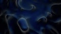 Dark, strange and unknown liquid material ripples flowing, seamless loop. Design. Dark blue alien fluid texture.