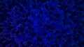 Dark, strange and unknown liquid material ripples flowing, seamless loop. Design. Dark blue alien fluid texture. Royalty Free Stock Photo