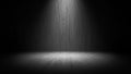 Dark Studio Background with Spotlight Effect image Royalty Free Stock Photo