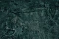 Dark teal blue grunge background of old weathered concrete wall