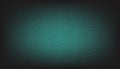 Deep teal and dark green gradient with vignetting and grainy noise texture Royalty Free Stock Photo