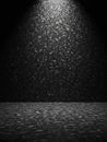 Textured Dark Gray Asphalt Surface with Spotlight Effect and Floor Texture background road Royalty Free Stock Photo