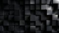 Dark Textured Cubes Abstract Background With Scattered Light Highlights And Glitches Royalty Free Stock Photo