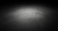 Dark Textured Surface with Dramatic Spotlight Effect background concrete Royalty Free Stock Photo