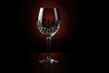 Bar wine background drink transparent glassware alcohol liquid beverage black glass wineglass dark