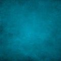 Dark turquoise, grunge paper texture background. Darkened edges, glowing center.