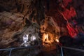 Dark Underground Pha-Veang Cave, Lamphun ,thailand