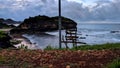 Dark view Kasap beach in Pacitan East Java Indonesia