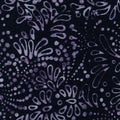 Dark Violet Batik Background