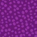 Dark Violet Seamless Pattern with Plums. Shadeless ornate. Royalty Free Stock Photo