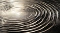 Dark Water Ripples Abstract Background Texture Royalty Free Stock Photo