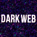 Dark web poster Royalty Free Stock Photo