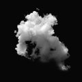 dark white clouds abstract dramatic storm and clouds become dark gray on black Royalty Free Stock Photo