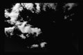 dark white clouds abstract dramatic storm and clouds become dark gray on black Royalty Free Stock Photo