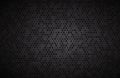 Dark widescreen background with squares with different transparencies. Modern black geometric design. Carbon texture