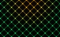 Dark wired fence glowing background Royalty Free Stock Photo