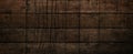 Dark wood background, old black wood texture for background Royalty Free Stock Photo