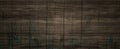 Dark wood background, old black wood texture for background Royalty Free Stock Photo