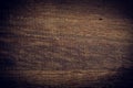 Dark wood background, wooden board rough grain surface