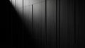 Dark wood paneling with dramatic light casting sharp shadows and lines Royalty Free Stock Photo
