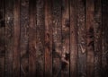 Dark wood planks background