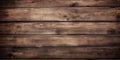 Dark wood planks texture background, old brown wooden wall of barn, generative AIv Royalty Free Stock Photo