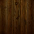 Dark Wooden Background. Vector wood texture.