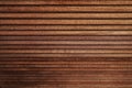 Dark wooden blinds close-up texture Royalty Free Stock Photo