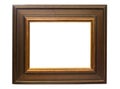 Dark Wooden Picture Frame w/ Path